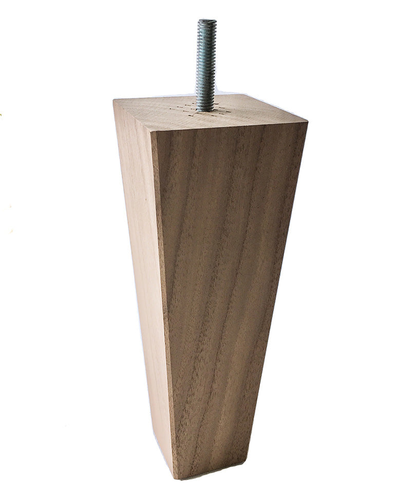 Ellen Square Tapered Walnut Legs