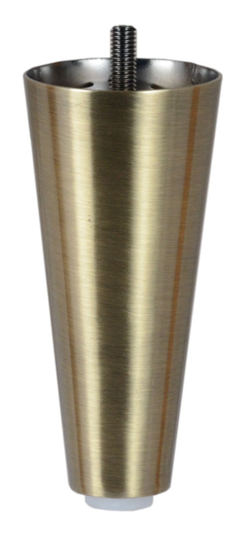 Palma Brushed Antique Brass Metal Furniture Legs